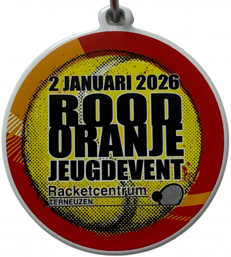 UV Print medaille 50 mm.